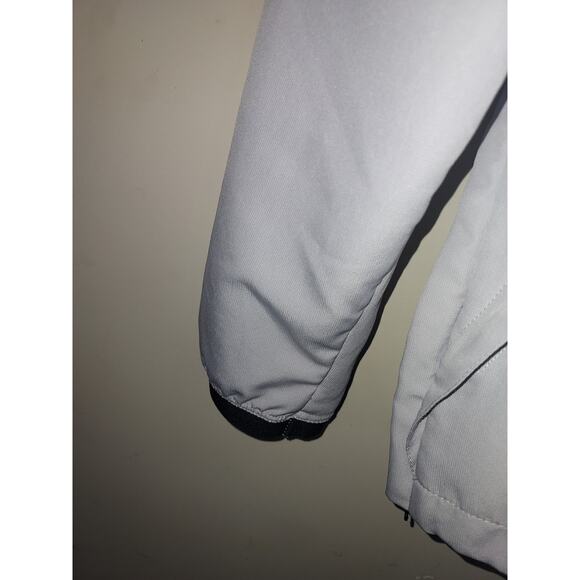 Three Sixty Six Men's Golf Jacket Medium 1/4 Zip Windbreaker Pullover Gray - Picture 5 of 8